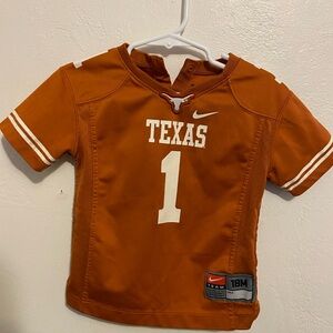 Nike Kids Texas Longhorns Orange Jersey Set 18M/Pants 24M